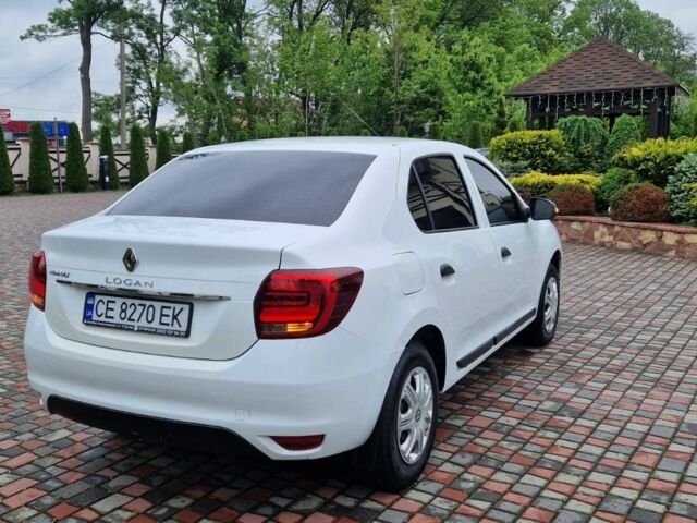 Белый Рено Логан, объемом двигателя 1 л и пробегом 91 тыс. км за 6300 $, фото 5 на Automoto.ua
