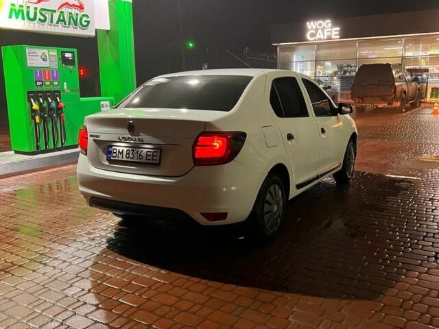 Белый Рено Логан, объемом двигателя 1 л и пробегом 196 тыс. км за 5000 $, фото 3 на Automoto.ua