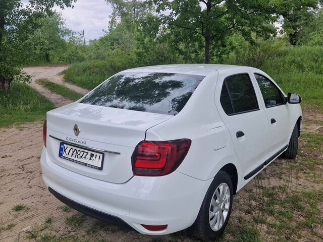 Белый Рено Логан, объемом двигателя 1.5 л и пробегом 172 тыс. км за 8200 $, фото 11 на Automoto.ua