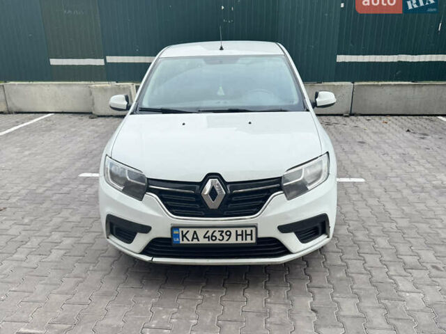Белый Рено Логан, объемом двигателя 1 л и пробегом 288 тыс. км за 3750 $, фото 1 на Automoto.ua