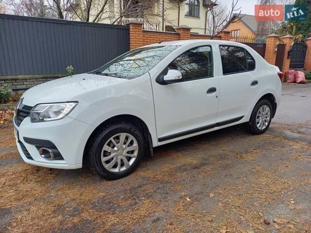 Белый Рено Логан, объемом двигателя 1.46 л и пробегом 84 тыс. км за 9300 $, фото 1 на Automoto.ua