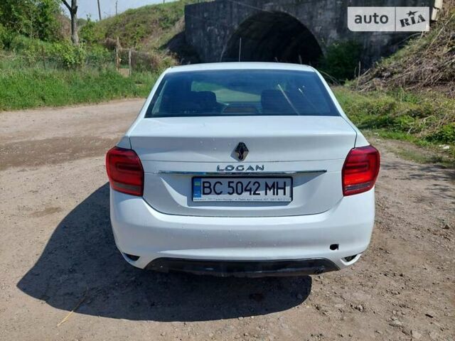 Белый Рено Логан, объемом двигателя 1 л и пробегом 149 тыс. км за 4850 $, фото 1 на Automoto.ua