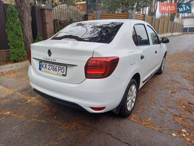 Белый Рено Логан, объемом двигателя 1.46 л и пробегом 84 тыс. км за 9300 $, фото 6 на Automoto.ua