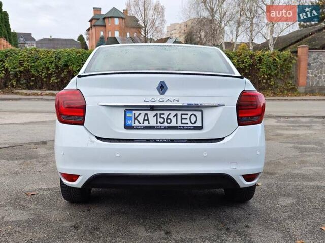 Белый Рено Логан, объемом двигателя 0.9 л и пробегом 89 тыс. км за 8500 $, фото 6 на Automoto.ua