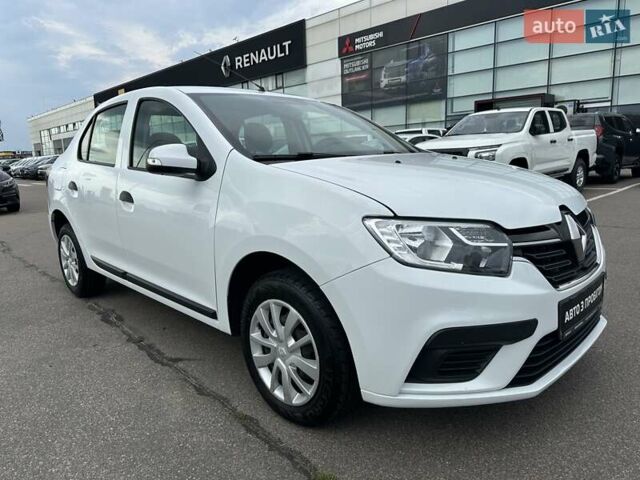 Білий Рено Логан, об'ємом двигуна 0.9 л та пробігом 82 тис. км за 9500 $, фото 1 на Automoto.ua