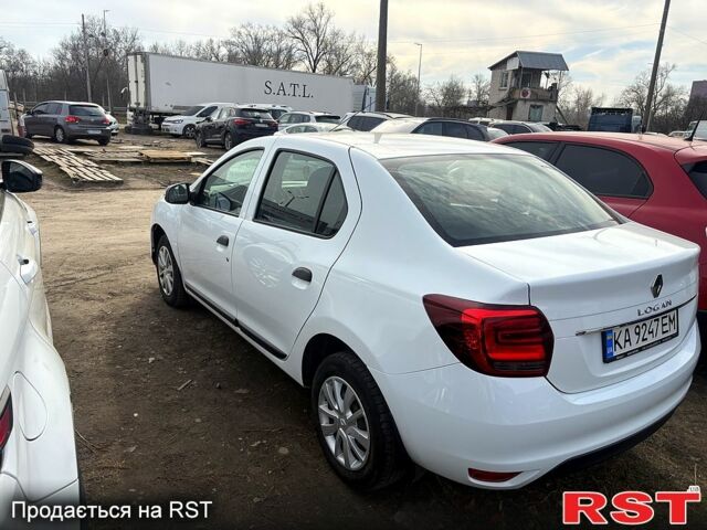 Белый Рено Логан, объемом двигателя 1 л и пробегом 70 тыс. км за 5800 $, фото 4 на Automoto.ua