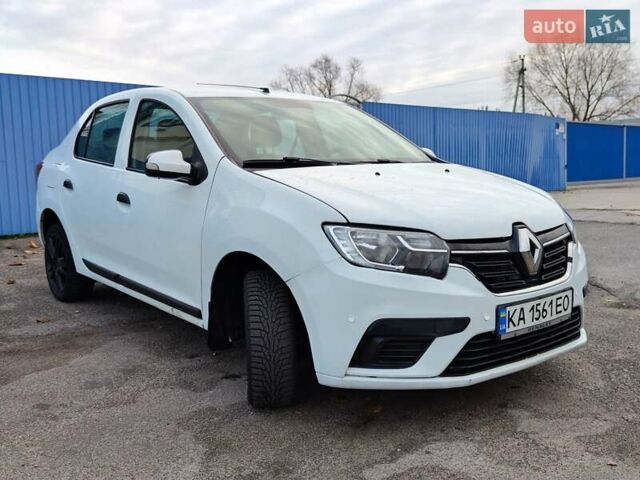 Белый Рено Логан, объемом двигателя 0.9 л и пробегом 89 тыс. км за 8500 $, фото 3 на Automoto.ua