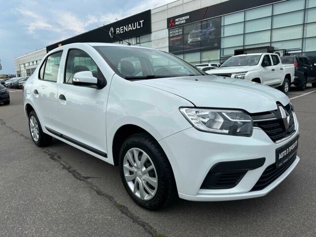 Белый Рено Логан, объемом двигателя 0.9 л и пробегом 82 тыс. км за 9500 $, фото 1 на Automoto.ua