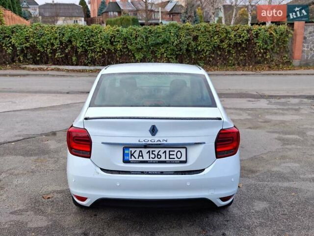 Белый Рено Логан, объемом двигателя 0.9 л и пробегом 89 тыс. км за 8500 $, фото 7 на Automoto.ua
