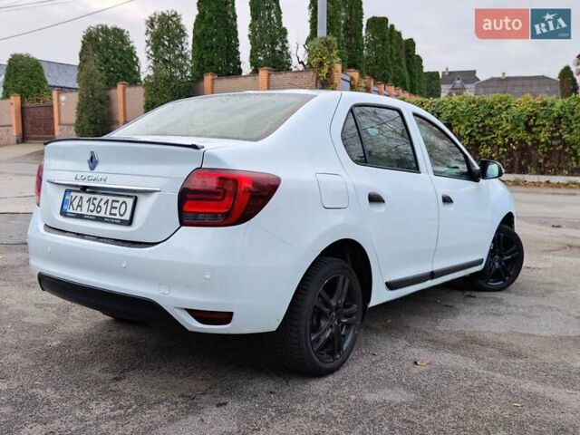 Белый Рено Логан, объемом двигателя 0.9 л и пробегом 89 тыс. км за 8500 $, фото 5 на Automoto.ua
