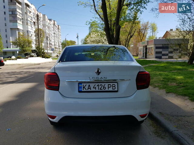 Белый Рено Логан, объемом двигателя 1.46 л и пробегом 180 тыс. км за 8990 $, фото 3 на Automoto.ua