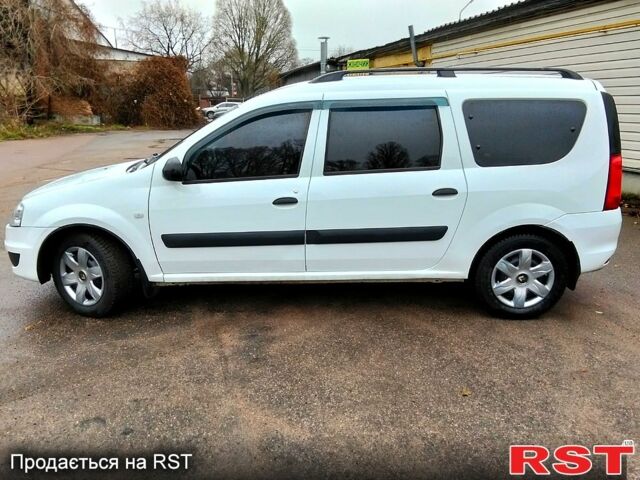 Білий Рено Логан, об'ємом двигуна 1.6 л та пробігом 187 тис. км за 6450 $, фото 1 на Automoto.ua