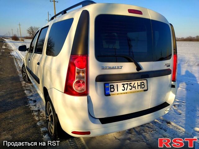 Білий Рено Логан, об'ємом двигуна 1.6 л та пробігом 167 тис. км за 5300 $, фото 2 на Automoto.ua