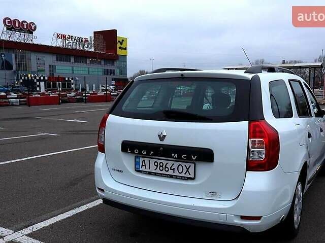 Білий Рено Логан, об'ємом двигуна 1.1 л та пробігом 205 тис. км за 6500 $, фото 3 на Automoto.ua