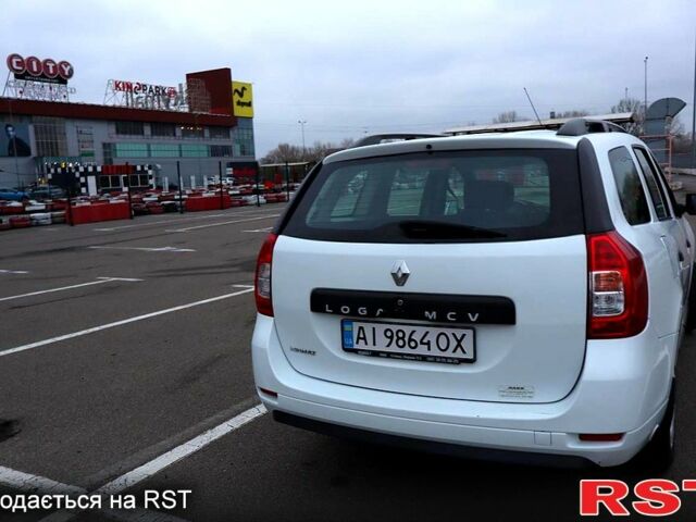 Белый Рено Логан, объемом двигателя 1.1 л и пробегом 205 тыс. км за 6500 $, фото 3 на Automoto.ua