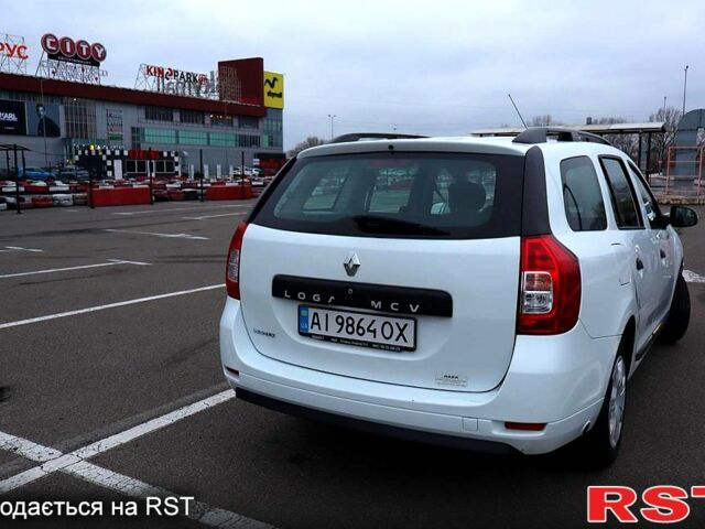 Белый Рено Логан, объемом двигателя 1.1 л и пробегом 205 тыс. км за 6500 $, фото 4 на Automoto.ua