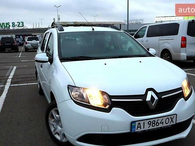 Білий Рено Логан, об'ємом двигуна 1.1 л та пробігом 205 тис. км за 6500 $, фото 5 на Automoto.ua