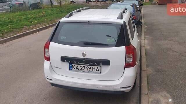 Белый Рено Логан, объемом двигателя 1.46 л и пробегом 226 тыс. км за 5900 $, фото 2 на Automoto.ua