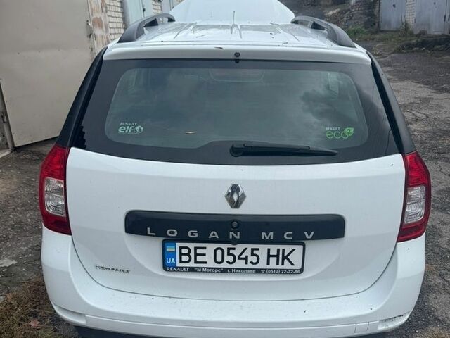 Білий Рено Логан, об'ємом двигуна 1.46 л та пробігом 65 тис. км за 9299 $, фото 2 на Automoto.ua