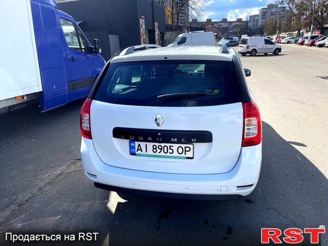 Белый Рено Логан, объемом двигателя 1.5 л и пробегом 268 тыс. км за 5500 $, фото 3 на Automoto.ua