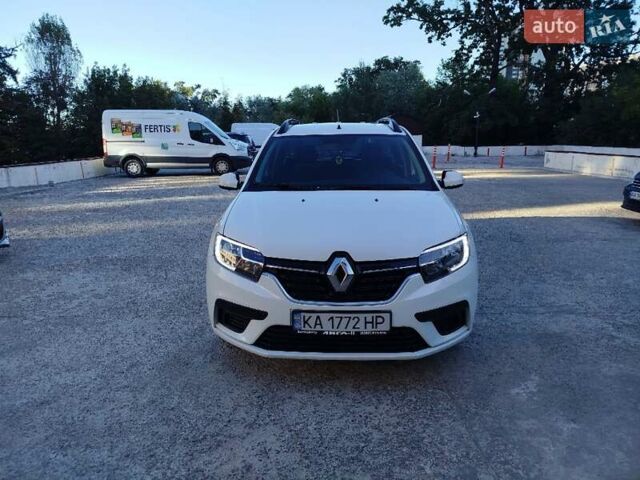 Белый Рено Логан, объемом двигателя 1.2 л и пробегом 150 тыс. км за 7500 $, фото 12 на Automoto.ua