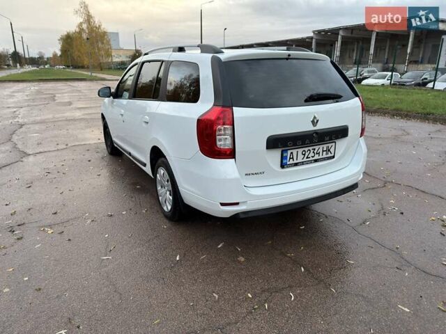 Белый Рено Логан, объемом двигателя 0.9 л и пробегом 73 тыс. км за 9000 $, фото 5 на Automoto.ua