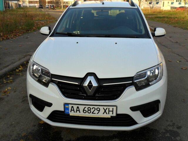 Белый Рено Логан, объемом двигателя 1.5 л и пробегом 128 тыс. км за 8400 $, фото 2 на Automoto.ua