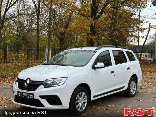 Белый Рено Логан, объемом двигателя 1.5 л и пробегом 73 тыс. км за 10300 $, фото 1 на Automoto.ua