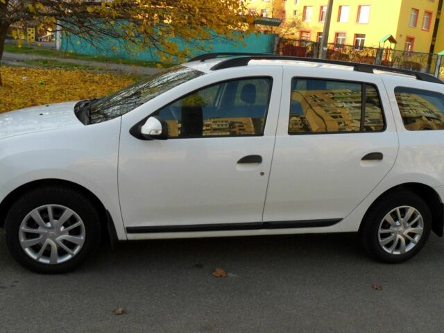 Белый Рено Логан, объемом двигателя 1.5 л и пробегом 128 тыс. км за 8400 $, фото 1 на Automoto.ua