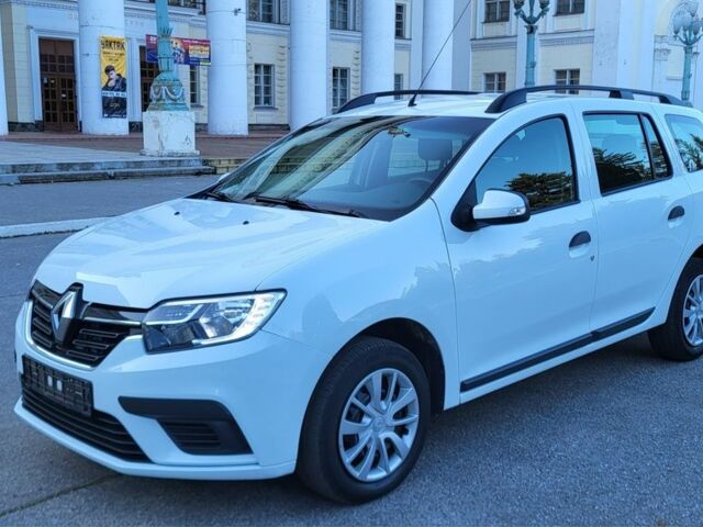 Рено Логан 2020 в Днепре (Днепропетровске) на Automoto.ua Белый Рено Логан, объемом двигателя 1.5 л и пробегом 55 тыс. км за 10800 $, фото 1 на Automoto.ua