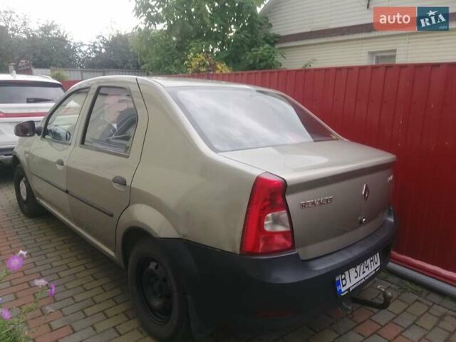 Бежевый Рено Логан, объемом двигателя 1.4 л и пробегом 350 тыс. км за 2900 $, фото 11 на Automoto.ua