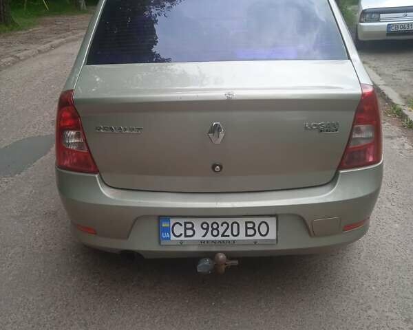 Бежевий Рено Логан, об'ємом двигуна 1.6 л та пробігом 243 тис. км за 4500 $, фото 3 на Automoto.ua