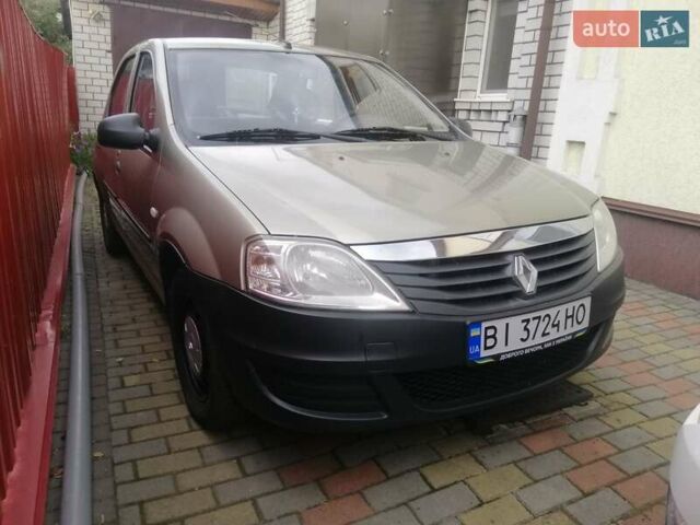 Бежевый Рено Логан, объемом двигателя 1.4 л и пробегом 350 тыс. км за 2900 $, фото 6 на Automoto.ua