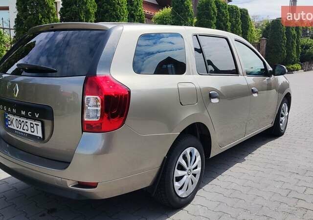 Бежевый Рено Логан, объемом двигателя 1.46 л и пробегом 123 тыс. км за 7999 $, фото 6 на Automoto.ua