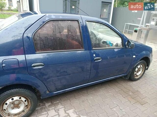 Черный Рено Логан, объемом двигателя 1.6 л и пробегом 450 тыс. км за 2650 $, фото 1 на Automoto.ua