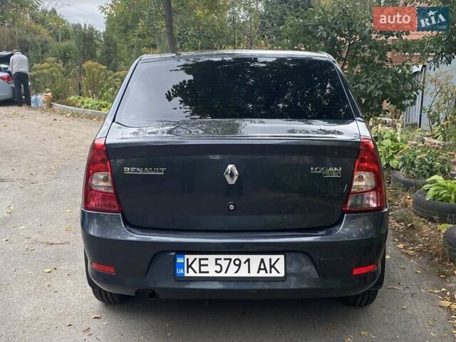 Черный Рено Логан, объемом двигателя 1.4 л и пробегом 145 тыс. км за 5600 $, фото 5 на Automoto.ua