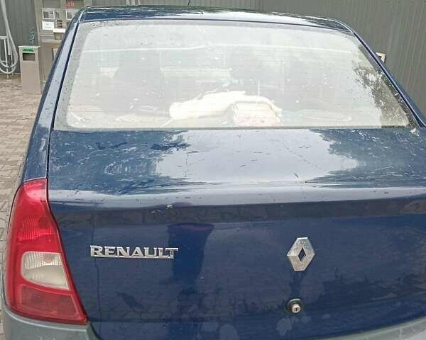 Черный Рено Логан, объемом двигателя 1.6 л и пробегом 450 тыс. км за 2650 $, фото 4 на Automoto.ua