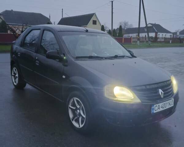 Чорний Рено Логан, об'ємом двигуна 1.39 л та пробігом 210 тис. км за 2900 $, фото 7 на Automoto.ua