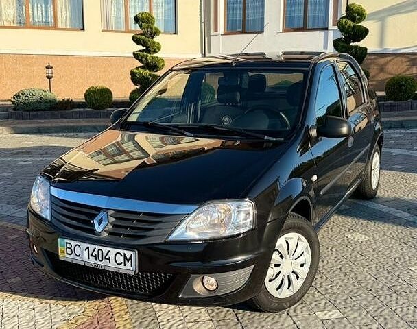 Чорний Рено Логан, об'ємом двигуна 1.39 л та пробігом 95 тис. км за 4550 $, фото 6 на Automoto.ua