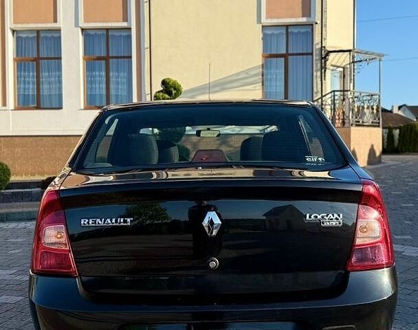 Чорний Рено Логан, об'ємом двигуна 1.39 л та пробігом 95 тис. км за 4550 $, фото 8 на Automoto.ua