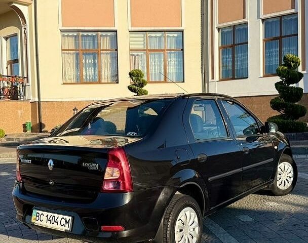 Чорний Рено Логан, об'ємом двигуна 1.39 л та пробігом 95 тис. км за 4550 $, фото 11 на Automoto.ua