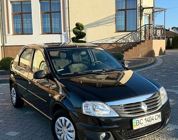 Чорний Рено Логан, об'ємом двигуна 1.39 л та пробігом 95 тис. км за 4550 $, фото 2 на Automoto.ua