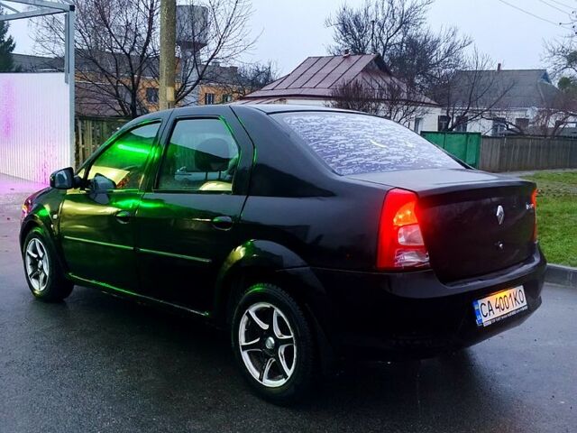 Чорний Рено Логан, об'ємом двигуна 1.4 л та пробігом 220 тис. км за 2900 $, фото 3 на Automoto.ua