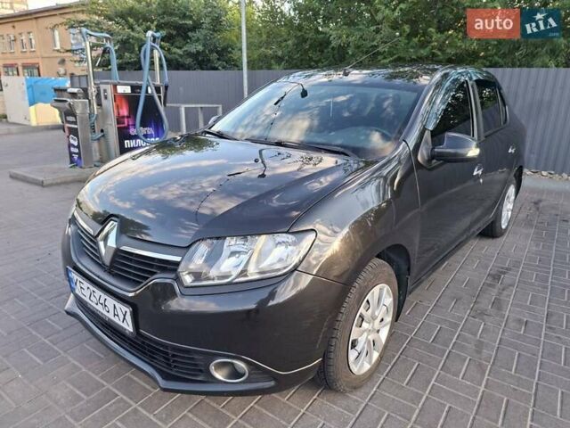 Черный Рено Логан, объемом двигателя 1.6 л и пробегом 255 тыс. км за 6500 $, фото 1 на Automoto.ua