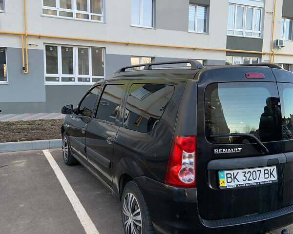 Черный Рено Логан, объемом двигателя 1.46 л и пробегом 135 тыс. км за 6000 $, фото 7 на Automoto.ua
