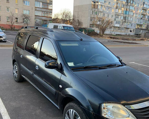 Черный Рено Логан, объемом двигателя 1.46 л и пробегом 135 тыс. км за 6000 $, фото 4 на Automoto.ua