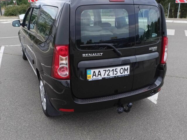 Чорний Рено Логан, об'ємом двигуна 1.6 л та пробігом 186 тис. км за 5300 $, фото 4 на Automoto.ua