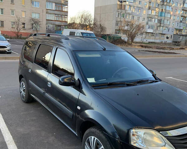 Черный Рено Логан, объемом двигателя 1.46 л и пробегом 135 тыс. км за 6000 $, фото 3 на Automoto.ua