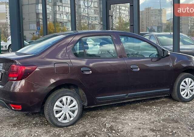 Рено Логан 2017 у Києві на Automoto.ua Коричневий Рено Логан, об'ємом двигуна 1.15 л та пробігом 91 тис. км за 7490 $, фото 5 на Automoto.ua
