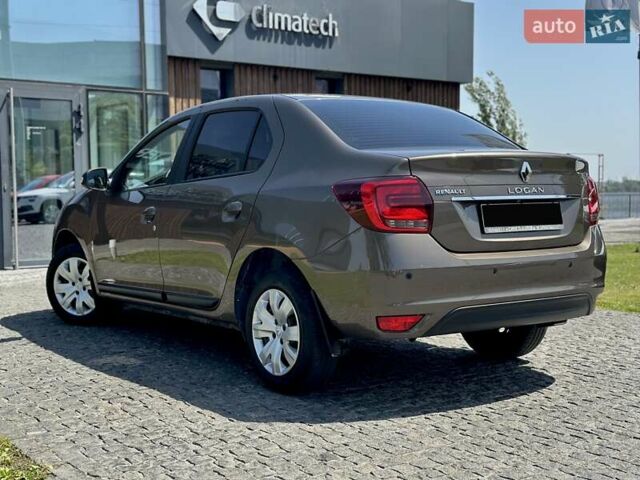 Коричневый Рено Логан, объемом двигателя 1.46 л и пробегом 75 тыс. км за 9500 $, фото 9 на Automoto.ua